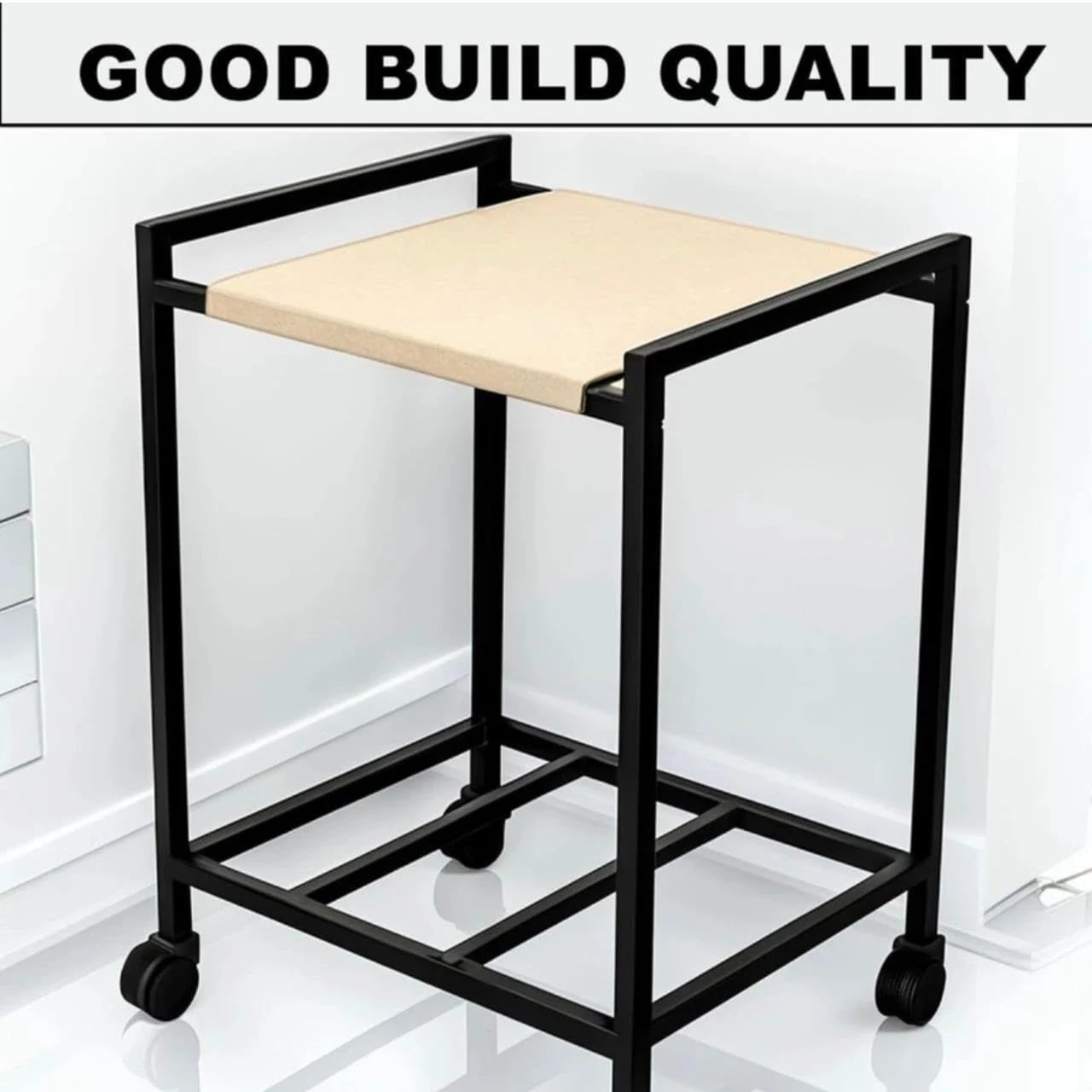 Inverter Trolley for Home battery Stand Desk and Decor