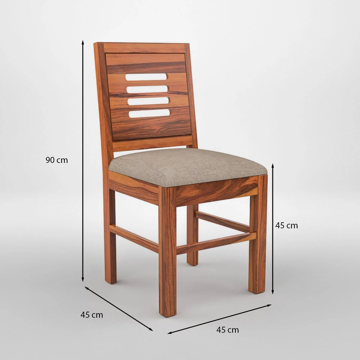 4 Seater Dining Set Dining Table Set with Cushioned Chairs for Dining Room Test  Child Category Desk and Decor