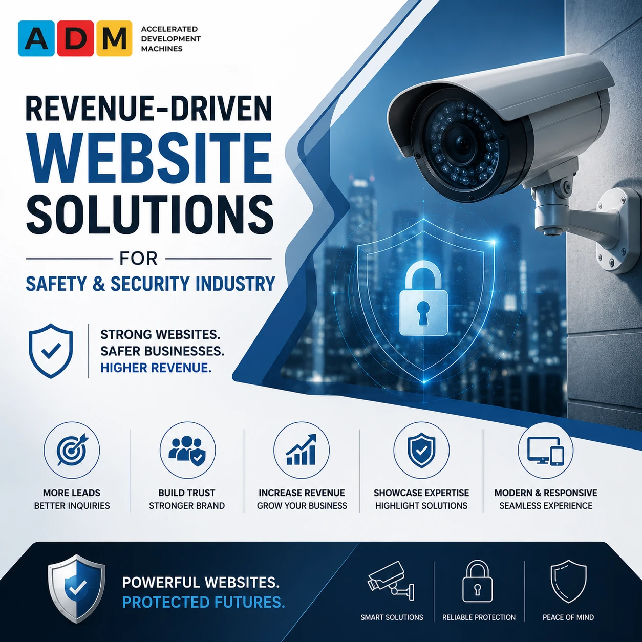 Website development for safety and security