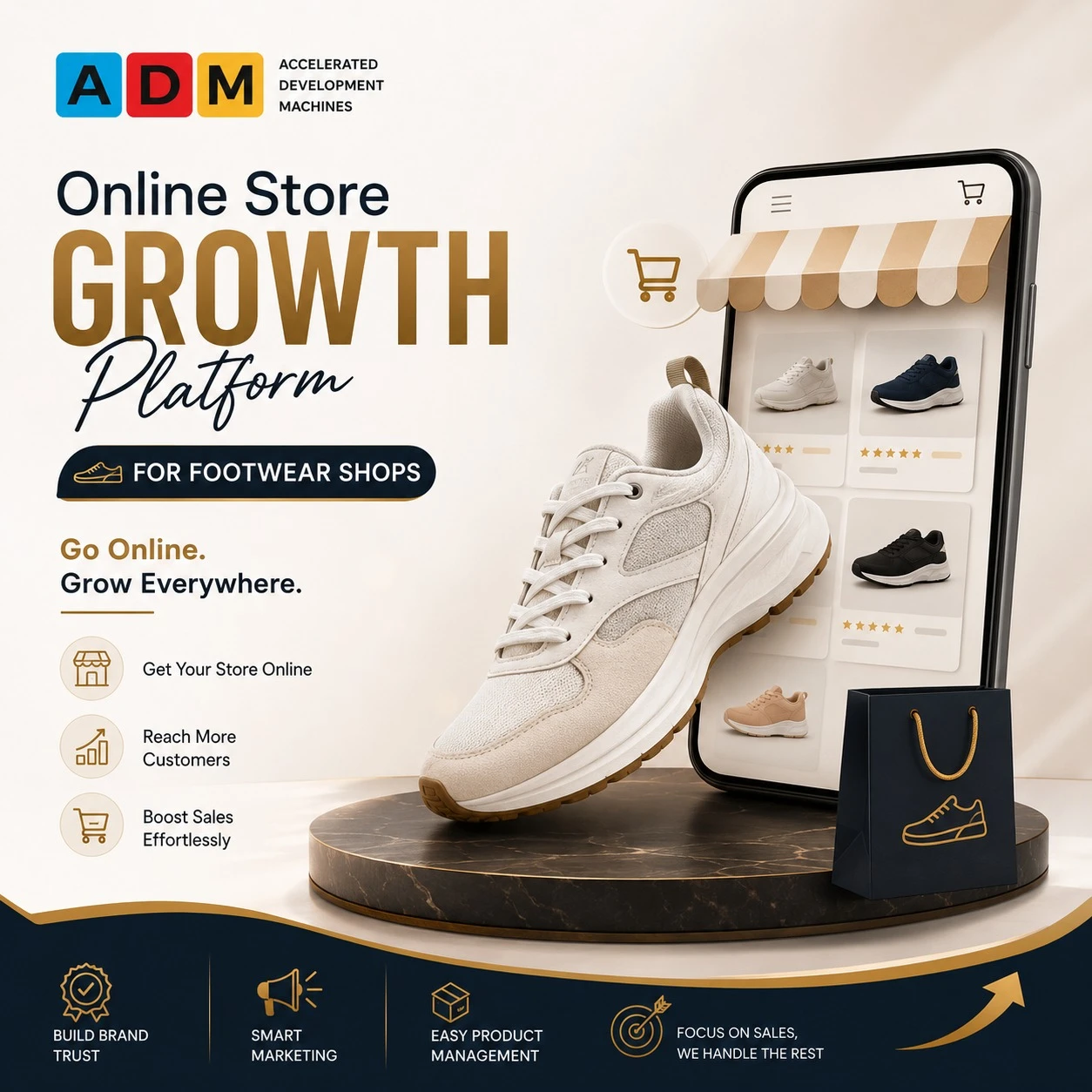 ecommerce website for Footwear