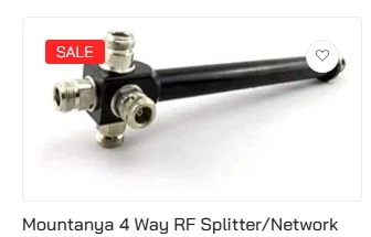 Mountanya 4-Way RF Splitter