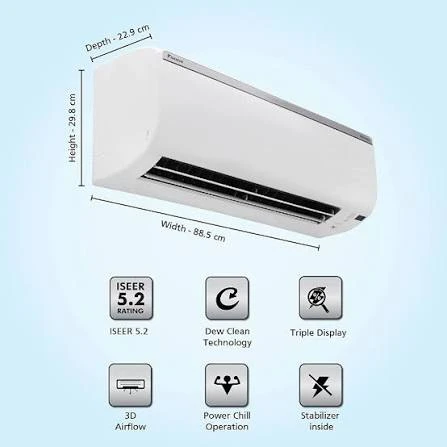 Daikin 1.5 Ton 5-Star Split AC