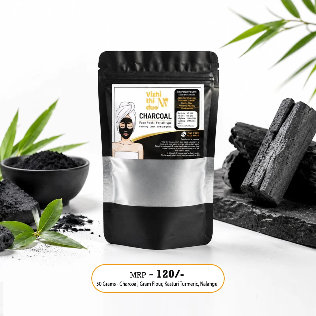 Charcoal FacePack