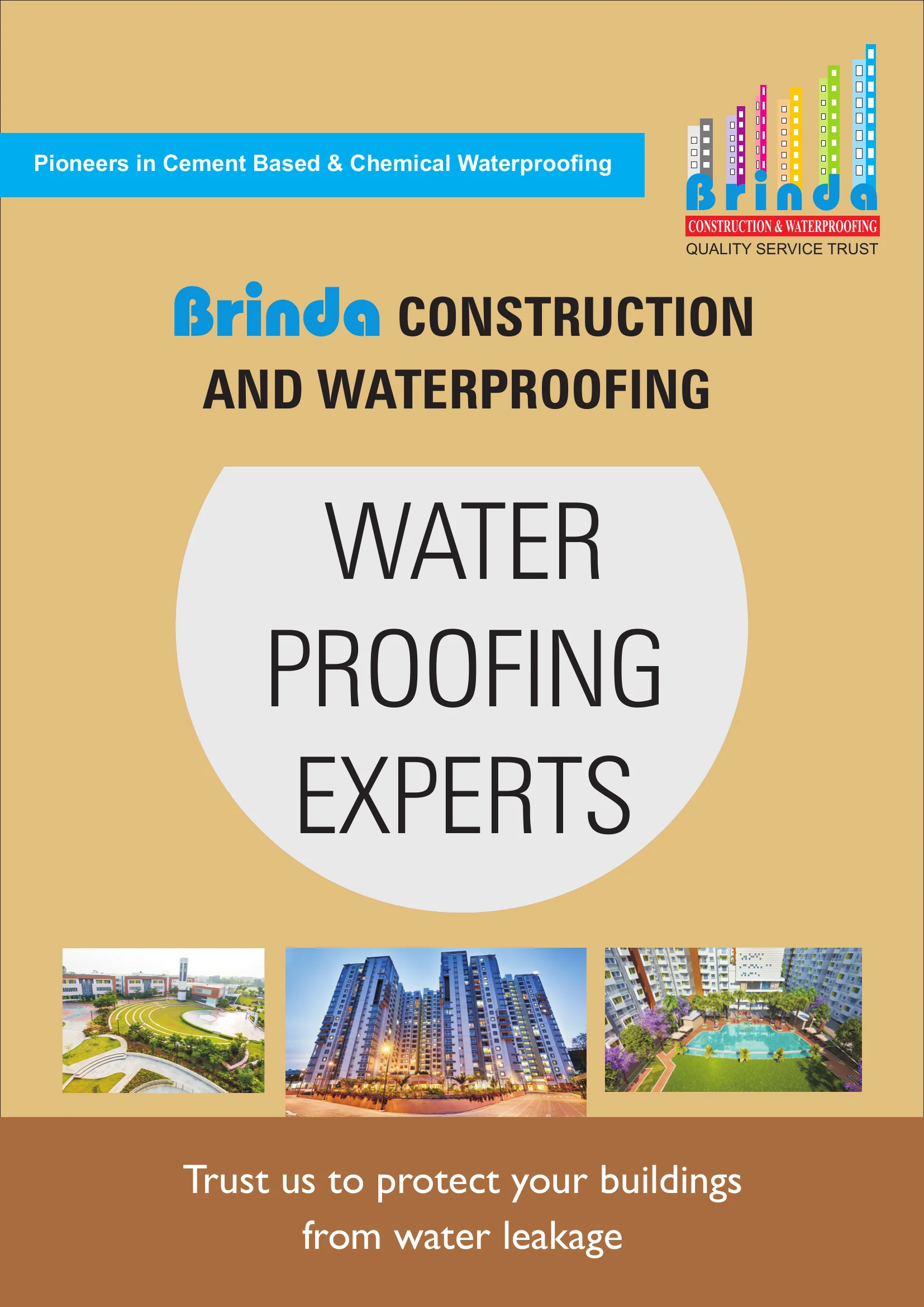 Construction and waterproofing