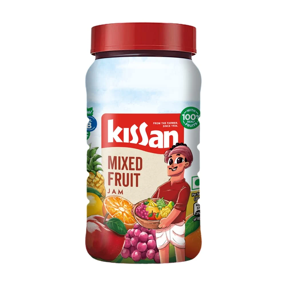 Mixed Fruit Jam 1 kg Bottle