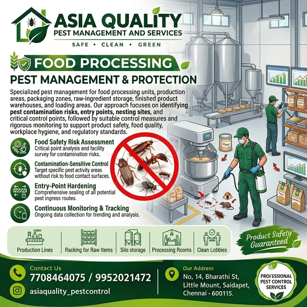 Food Processing Pest Management & Protection