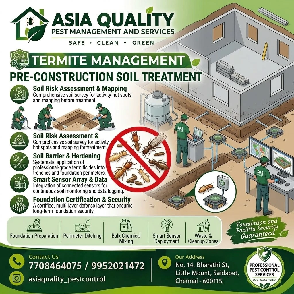 Termite Management – Pre-construction Soil Treatment