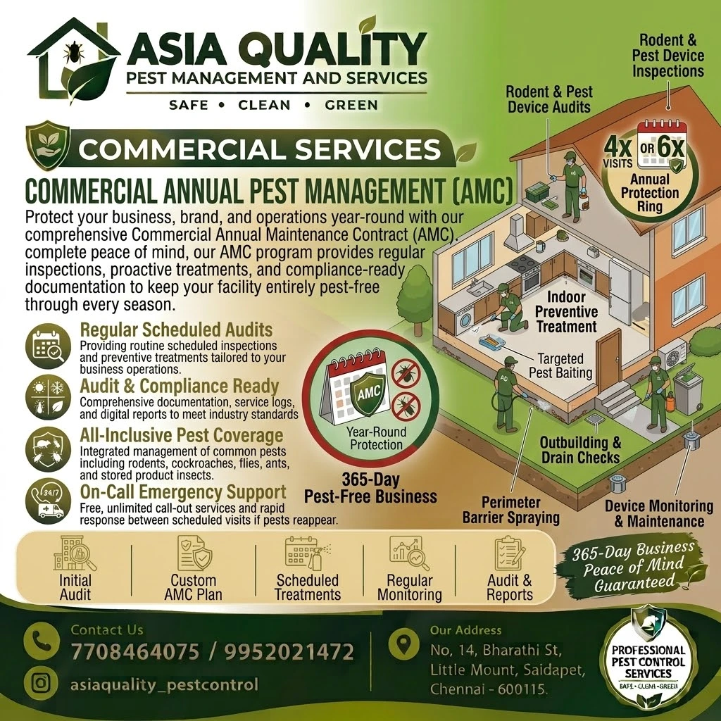 Commercial Annual Pest Management (amc)