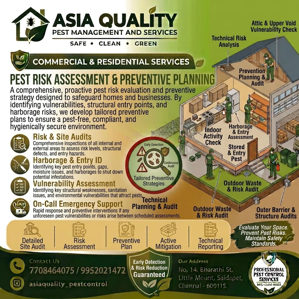 Pest Risk Assessment & Preventive Planning