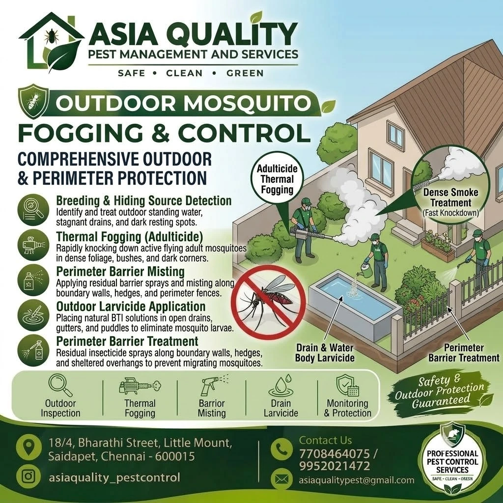 Mosquito Fogging & Outdoor Control Service
